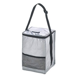 Captain Stag Delis Soft Cooler Bag, Foldable, Silver