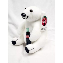 Coca-Cola Vintage 1993 Coca-Cola Collection NWT White Polar Bear Plush Stuffed Animal Toy