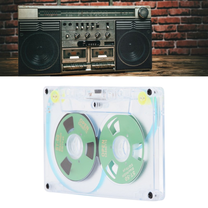 Blank Cassette Tapes for Recording Audio Tapes Low Noise High