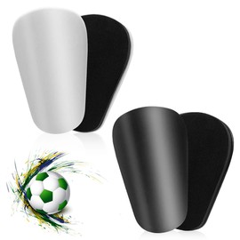 UEAVOID 2pcs Mini Football Shin Pads Extra Mini Shin Guards Soccer Miniature Shin Pads Tiny Protective Shin Guards for Men Women Boys Girls Graffitiable DIY