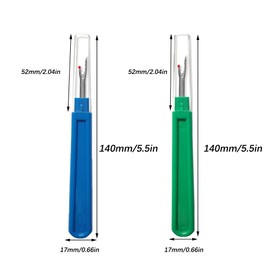 2 Pcs Seam Ripper, Seam Thread Cutter, Arrow Separators, Seam Separators, for Open Seams Hemming Seams