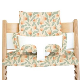 Nibble and Rest Stokke Tripp Trapp Cushion Cover (Safari Petals)
