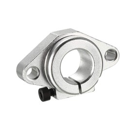 uxcell SHF16 Aluminum Linear Motion Rail Clamping Rod Rail Guide Support for 16mm Diameter Shaft