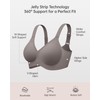 Vertvie Bras for Women No Underwire Wireless Support Bra Underarm-Smoothing