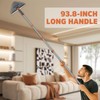 UIMO Wall Cleaner Mop with 94" Long Handle, 2-in-1 Triangle