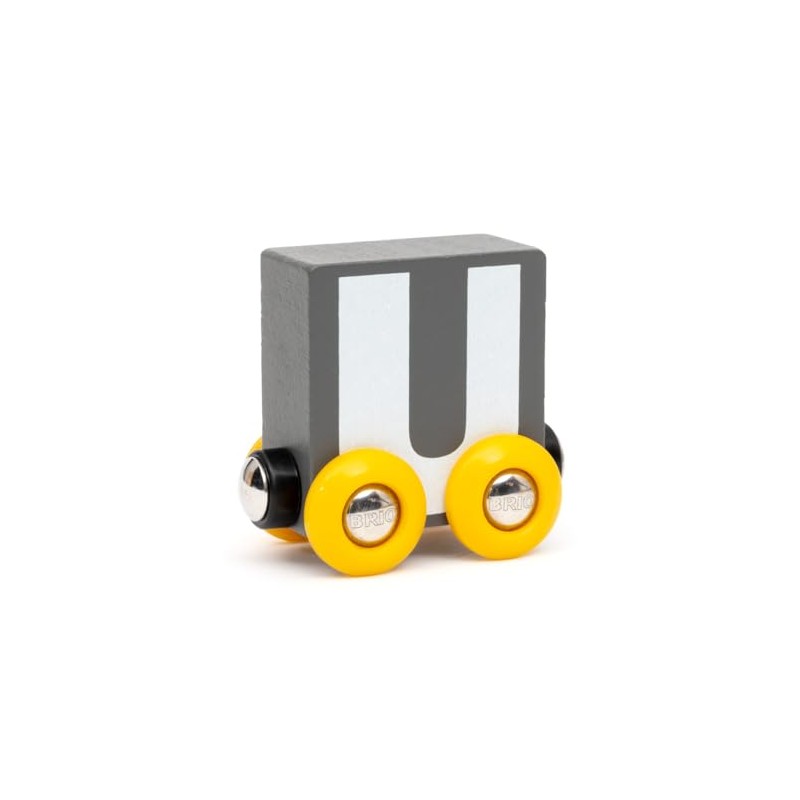 BRIO – Letter Train U | Wooden Train Set Accessory