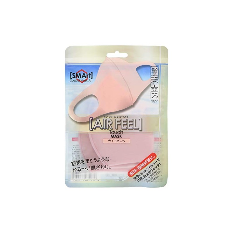 Advance SMArt Air Feel Touch Mask Light Pink Regular AFT-01