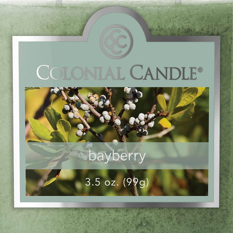 Colonial Candle Bayberry Scented Jar Candle, 2 Wick, 3.5 oz,