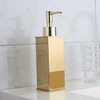 BGL Soap Dispenser Square Lotion Soap Dispenser, 304 Stainless Steel