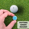 Golf Green Reader Level Ball Marker with High Precision Putting