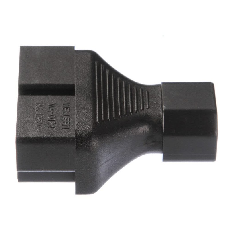 Toptekits IEC320 C14 to 2 x Nema 5-15R Power Adapter