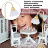 Miniature Dollhouse Floor Lamp 1/12 Scale Miniature Furniture for Dollhouse