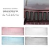 Car Front Center Grid Grille Rhombic Mesh Stable Structure Aluminum