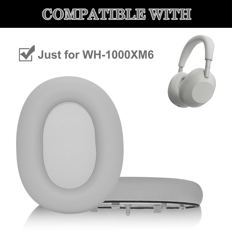 Aiivioll Replacement WH-1000XM6 Ear Pads Compatible with Sony WH-1000XM6 Headphones,