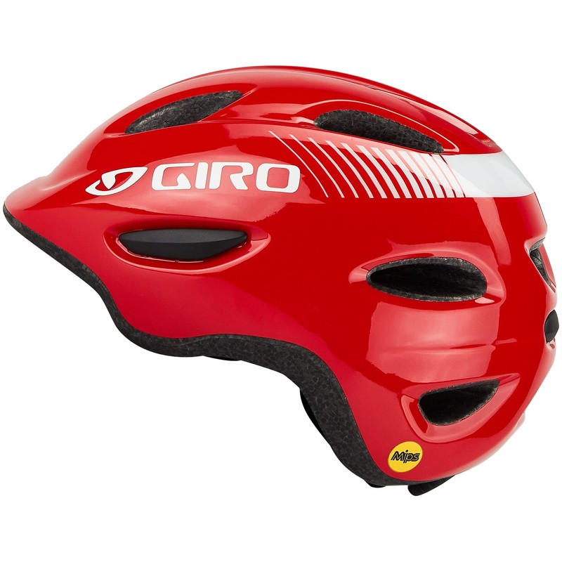 Giro Unisex Jugend Scamp MIPS Fahrradhelme, Bright Red 21, XS