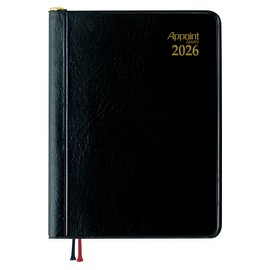 Daigo Notebook 2026 Schedule Book Appointment Weekly 2-Week Spread Black E1018 Starts on December 2025