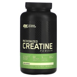 Optimum Nutrition, Micronized Creatine Powder, Unflavored, 10.6 oz 300g Sealed