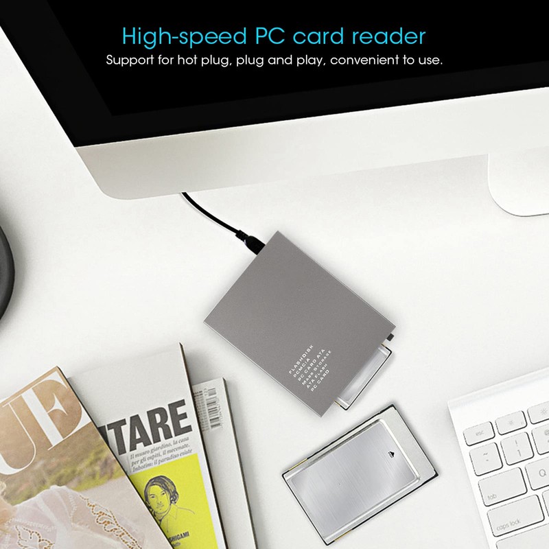 QANYEGN Memory Card Reader, USB 2.0 to PC ATa Flash