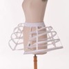 Pannier Petticoat Women Victorian Bustle Cages Hoop Skirt Cage Skirt