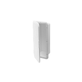 NuovaRade 196465, White Nuova Rade Storage Case for Fire Extinguisher 4lbs, with Door, 4 lbs