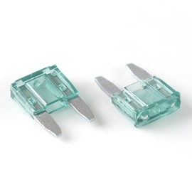 (25Pcs) 1 Amp Mini Car Fuses, 1A Automotive Fuses, Blade Fuse for Car/RV/Truck/SUV/Motorcycle/Boat