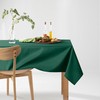 Filumi Tablecloth 140 x 240 cm Oval Dark Green Washable