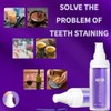 Purple Toothpaste, Purple Toothpaste, White Teeth, Purple Teeth Whitening Toothpaste,