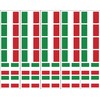 Italian Flag Temporary Tattoos, Italy Party Favors