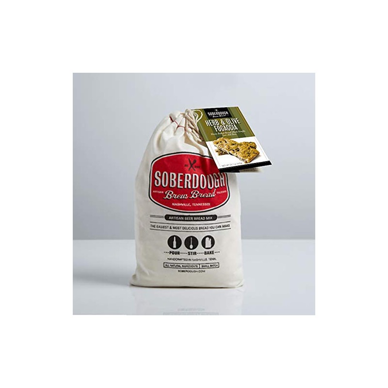 Soberdough Bread Mixes (Herb & Olive Focaccia)