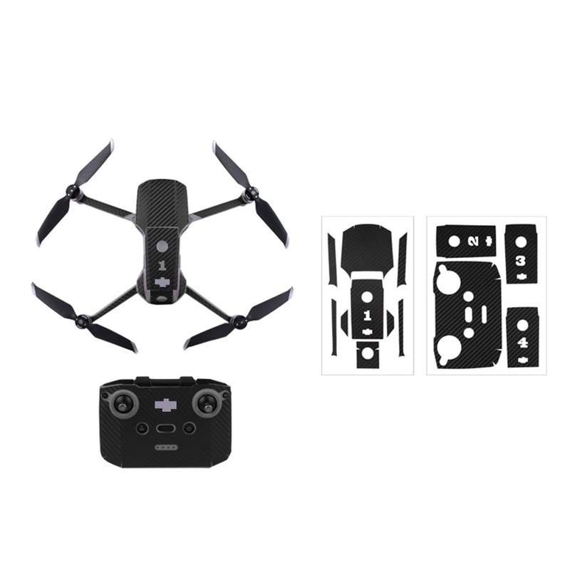 Waterproof Scratch Resistant Drone Stickers Removable Protective Decal Fit for