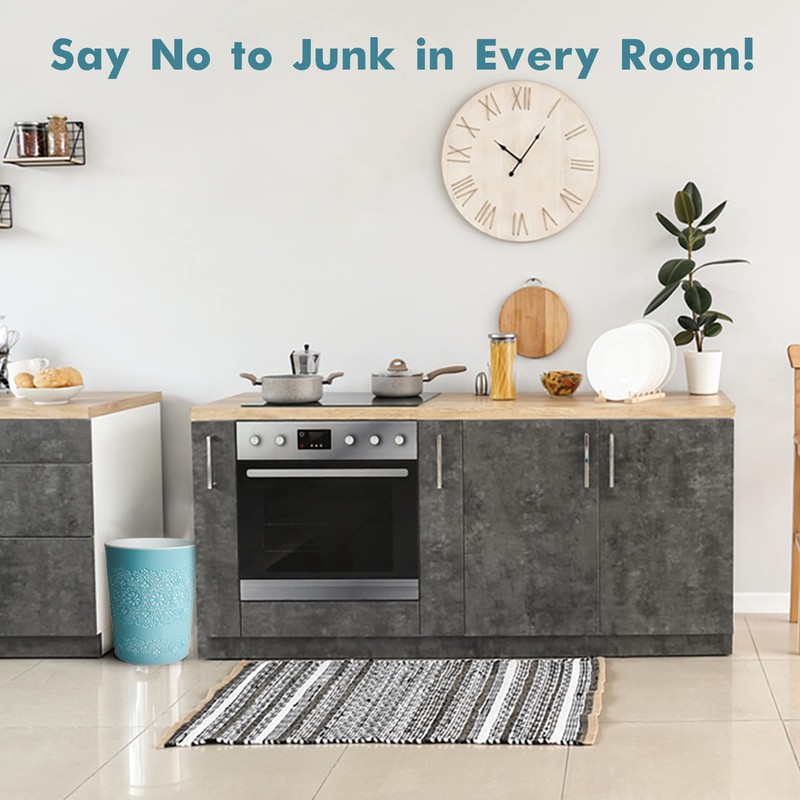 Flora Waste Bins (Sky Blue)