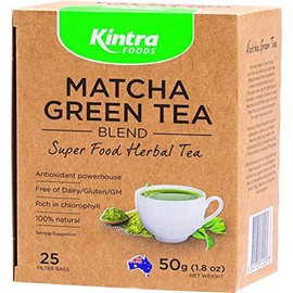 Kintra Foods Matcha Herbal Green Tea 25 Teabags, 50 g