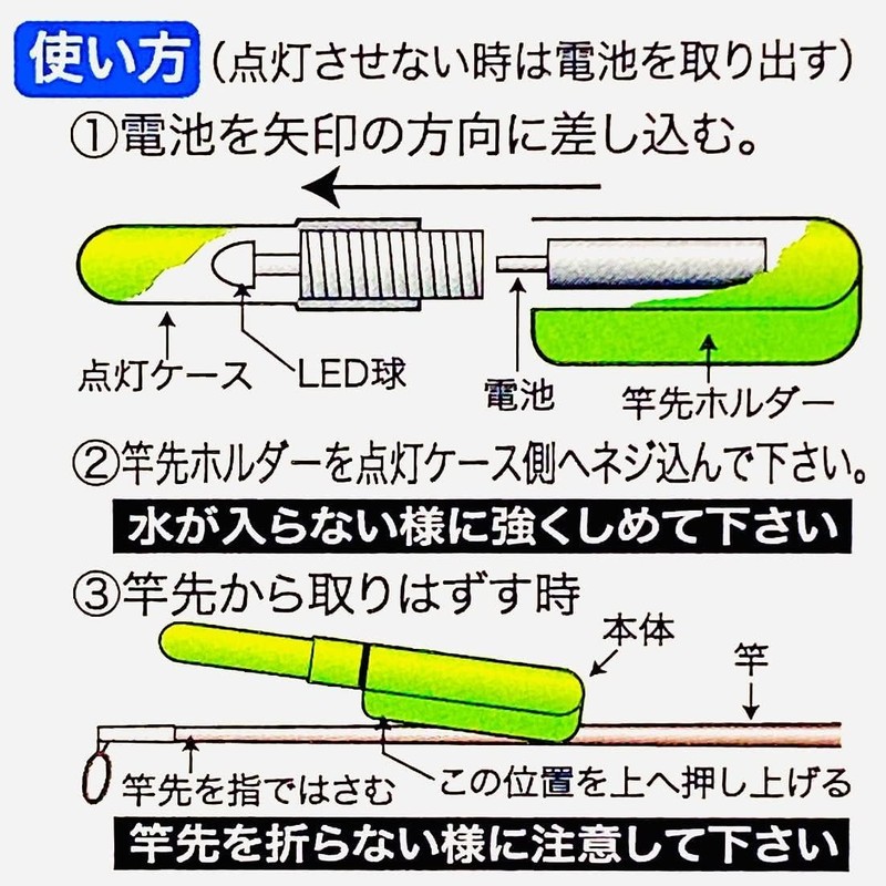 Rod Tip-435 HITTER Various Sizes (Rod Tip Light) [ING co.,]