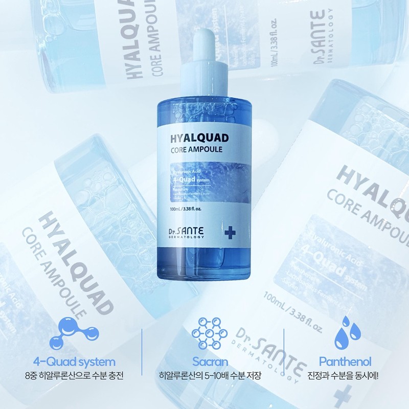 Sante Dr. Sante Hyalquad Core Moisture Ampoule 100ml / 닥터상떼