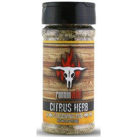 Citrus Herb Seasoning | Premium Citrus Seasoning with Garlic and Herbs for Turkey, Chicken, Fish, Pork and Lamb | No Artificial Flavors, No MSG added | Runnin’ Wild Foods, 5.6 ounces