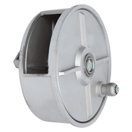 Premier Tie Wire Reel, Lightweight Aluminum, Right Handed and Left Handed with Rewind Knob with Belt Loop Holder. For Concrete Rebar & Ironwork uses. (Aluminum)