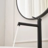 Single Hole Single Handle Black Gold Bathroom Vessel Sink Faucet