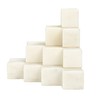 Bloomingville Decorative Marble Stairstep Bookends, White, Set of 2