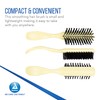 Dynarex 4881 Adult Hair Brush, Ivory, Box of 24