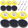 Swpeet 10Pcs 3 Inch (75mm) Sanding Discs Pad Kit, Including