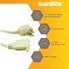 Sunlite 04165-SU EX15/AP Medium Duty 15-Foot Appliance Extension Cord, Three
