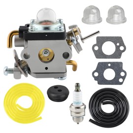 CARBBIA 574386701 Carburetor with Tune-Up Kit Carb Compatible with Husqvarna 122C 122LDX 122LK 22cc String Trimmer Engine 581734301