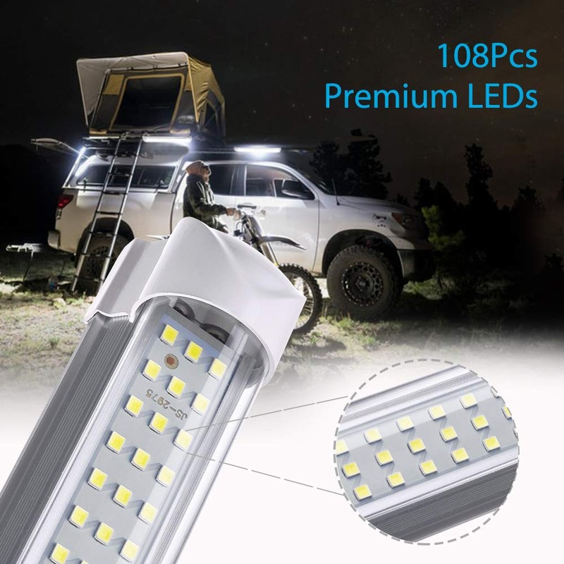 MICTUNING Interior Lights Lamp,Van Interior Lights Kits 12V Bright Interior