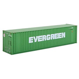 Walthers SceneMaster 40' Hi-Cube Ribbed Side Container-Evergreen 949-8802 N Scale Model Railroad - Freight Model
