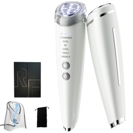 Facial Beauty Device (Supervised by Beauty Experts Suzuki) EMS Beauty Device Eye Facial Beauty Device Multi-functional Beauty Device Micro Current, 3 Color Photo Care, Hot and Cold Lift, Ultrasonic