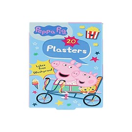Peppa Pig Peppa Pig Kids PLASTERS 20'S Peppa Pig Kids Plaster Assorted 20's Latex Free Waterproof Hypoallergenic Washproof