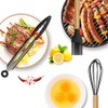 15-piece silicone wooden handle kitchen utensils set, kitchen gadgets (green