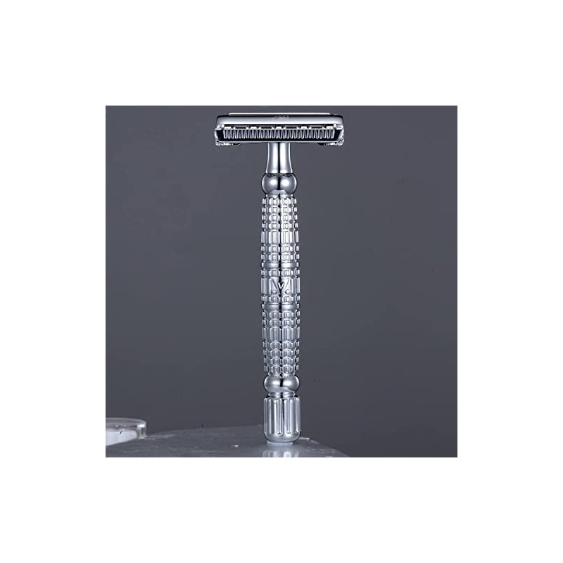 VIKINGS BLADE The Vulcan Safety Razor + 5 Swedish Platinum
