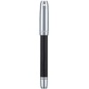 Jinhao 92 Pluma estilográfica negra plateada, punta media, metal sólido