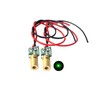 Green line Laser Module Industrial Laser Module Adjustable Focus (6mm-point-2pack)